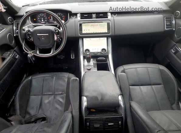 SALWS2RU3NA234164 2022 LAND ROVER RANGE Черный Вид панели приборов
