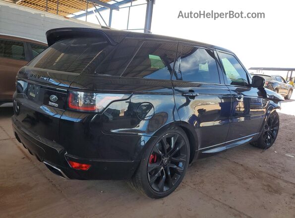 SALWS2RU8LA746693 2020 LAND ROVER RANGE Черный Задняя правая четверть