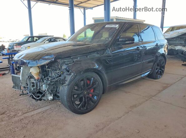 SALWS2RU8LA746693 2020 LAND ROVER RANGE Черный Передняя левая четверть