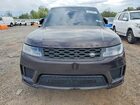 2020 Land Rover Range Rover Sport Hst Черный vin: SALWS2RU9LA727506