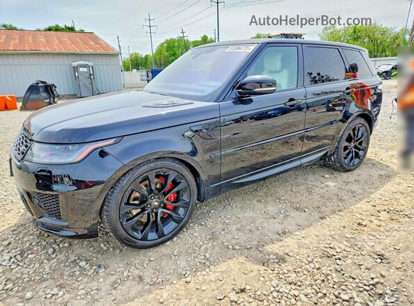 SALWS2RU9LA876501 2020 LAND ROVER RANGE Black Vista tres cuartos delantera izquierda