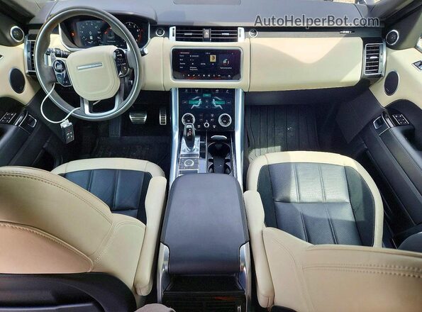 SALWS2RU9LA876501 2020 LAND ROVER RANGE Black Vista del salpicadero