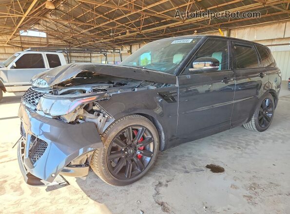 SALWS2SU0KA870210 2019 LAND ROVER RANGE Black Vista tres cuartos delantera izquierda