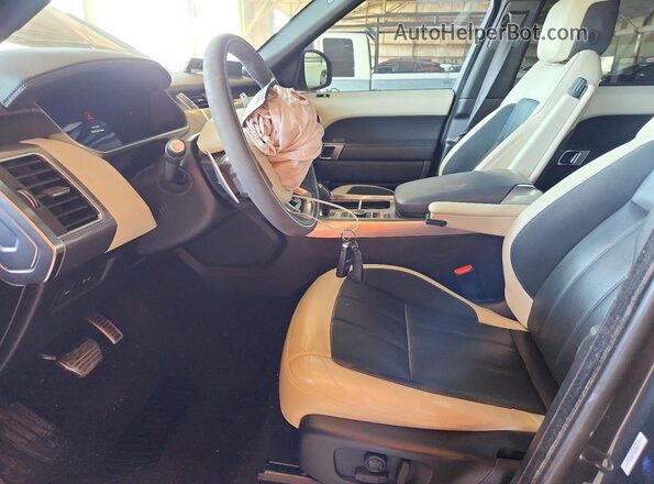 SALWS2SU0KA870210 2019 LAND ROVER RANGE Black Vista interior delantera