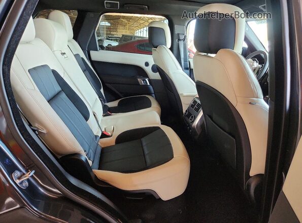 SALWS2SU0KA870210 2019 LAND ROVER RANGE Black Vista interior trasera