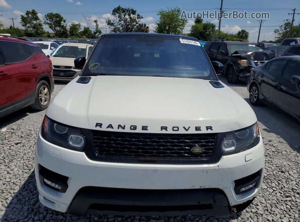 SALWS2VF1GA547742 2016 LAND ROVER RANGE Белый Вид спереди