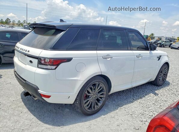 SALWS2VF1GA547742 2016 LAND ROVER RANGE Белый Задняя правая четверть