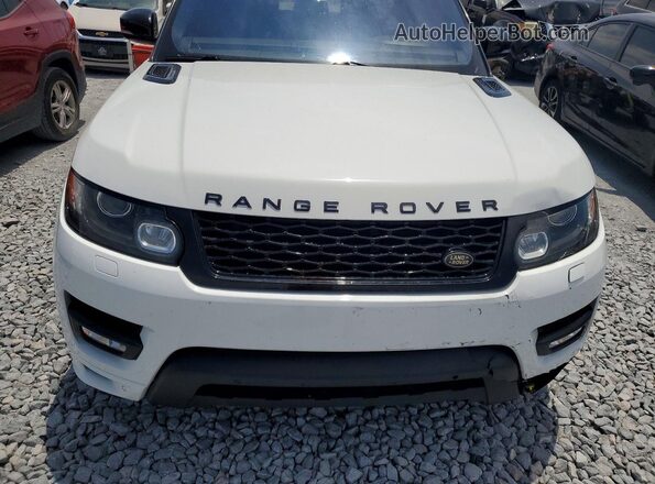 SALWS2VF1GA547742 2016 LAND ROVER RANGE Белый Вид подкапотного пространства