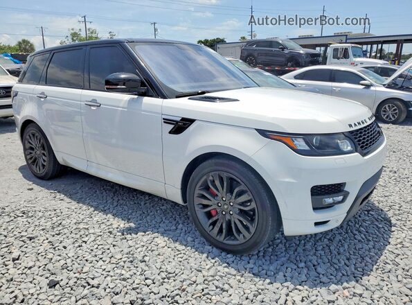SALWS2VF1GA547742 2016 LAND ROVER RANGE Белый Передняя правая четверть
