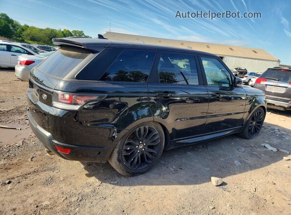 SALWS2VF4GA562784 2016 LAND ROVER RANGE Черный Задняя правая четверть