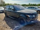 2016 Land Rover Range Rover Sport Hst Черный vin: SALWS2VF4GA562784
