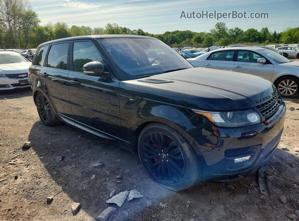 SALWS2VF4GA562784 2016 LAND ROVER RANGE Черный Передняя правая четверть