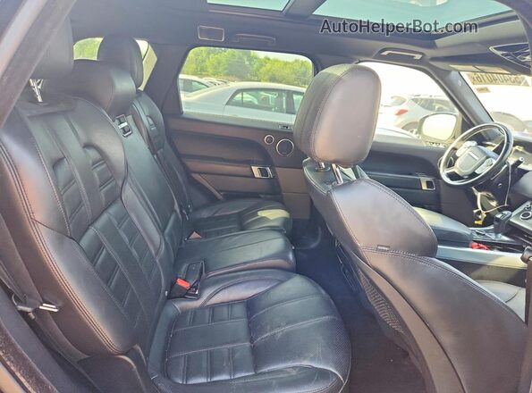 SALWS2VF4GA562784 2016 LAND ROVER RANGE Черный Вид задней части салона