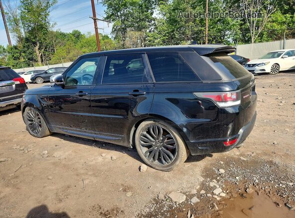 SALWS2VF4GA562784 2016 LAND ROVER RANGE Черный Задняя левая четверть