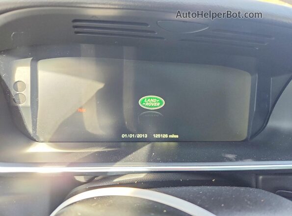 SALWS2VF4GA562784 2016 LAND ROVER RANGE Черный Вид щитка приборов