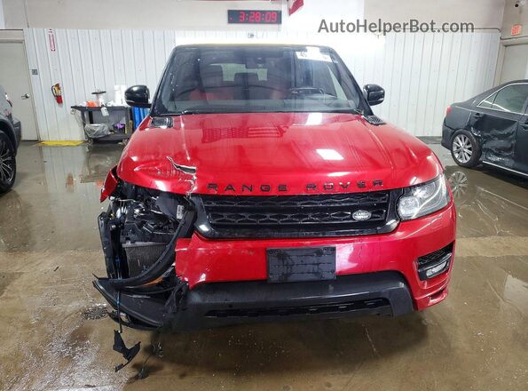 SALWS2VF7GA561922 2016 LAND ROVER RANGE Красный Вид спереди