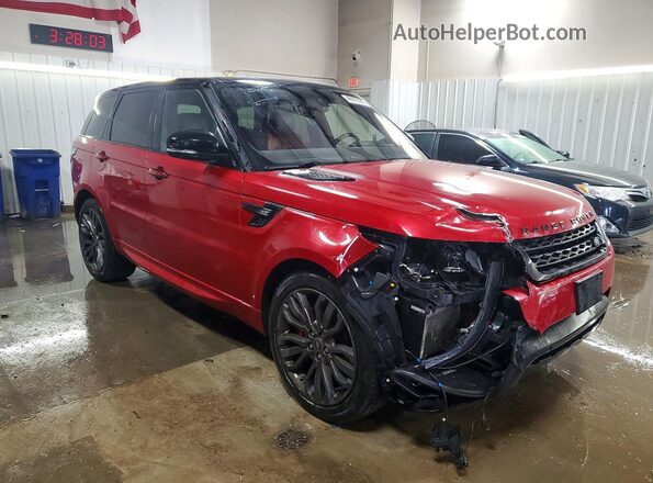SALWS2VF7GA561922 2016 LAND ROVER RANGE Красный Передняя правая четверть