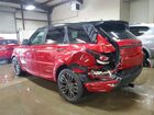 2016 Land Rover Range Rover Sport Hst Красный vin: SALWS2VF7GA561922