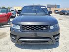2017 Land Rover Range Rover Sport Autobiography Черный vin: SALWV2FE0HA160744