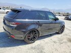 2017 Land Rover Range Rover Sport Autobiography Черный vin: SALWV2FE0HA160744