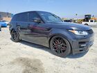 2017 Land Rover Range Rover Sport Autobiography Черный vin: SALWV2FE0HA160744