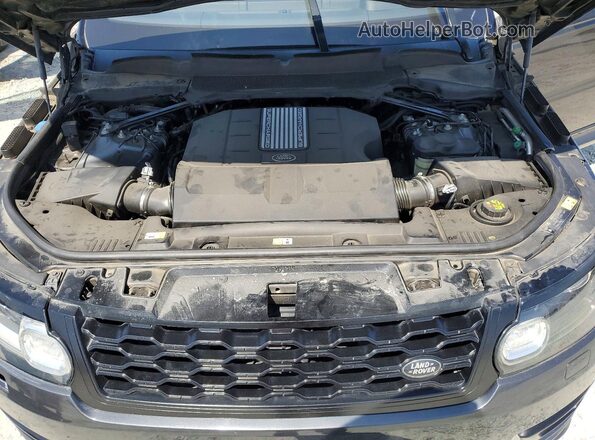 SALWV2FE0HA160744 2017 LAND ROVER RANGE Черный Вид подкапотного пространства