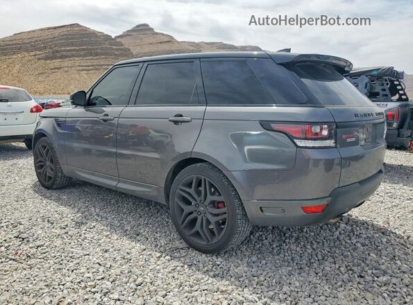 SALWV2FE6HA125254 2017 LAND ROVER RANGE Серый Задняя левая четверть