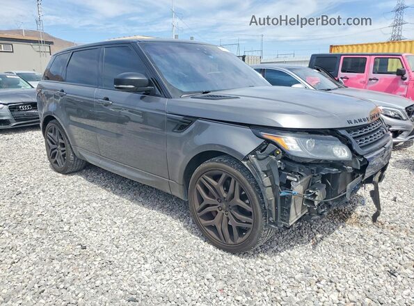 SALWV2FE6HA125254 2017 LAND ROVER RANGE Серый Передняя правая четверть