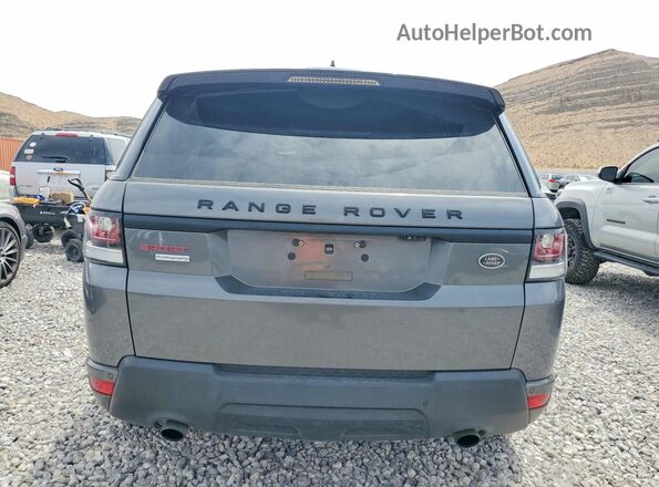 SALWV2FE6HA125254 2017 LAND ROVER RANGE Серый Вид сзади