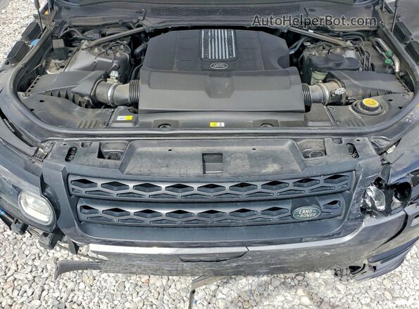 SALWV2FE6HA125254 2017 LAND ROVER RANGE Серый Вид задней части салона