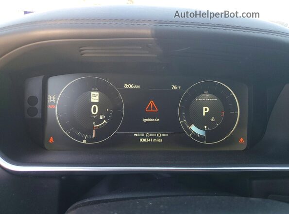 SALWV2FE6HA125254 2017 LAND ROVER RANGE Серый Вид щитка приборов
