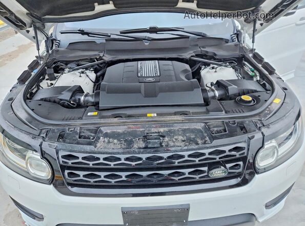 SALWV2FV0HA677736 2017 LAND ROVER RANGE Белый Вид подкапотного пространства