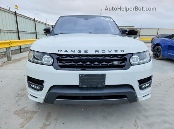 SALWV2FV0HA677736 2017 LAND ROVER RANGE Белый Вид спереди