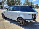 2017 Land Rover Range Rover Sport Hse Dynamic White vin: SALWV2FV1HA134203