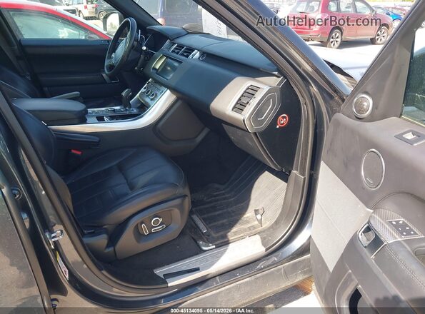 SALWV2FV8HA156988 2017 LAND ROVER RANGE ROVER SPORT Gray Front interior view