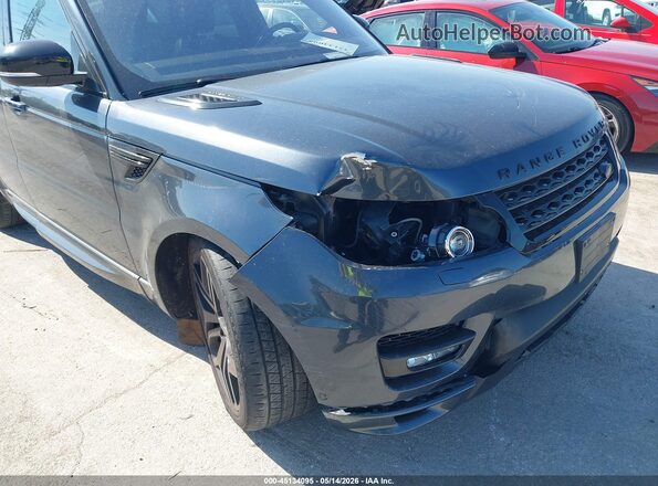 SALWV2FV8HA156988 2017 LAND ROVER RANGE ROVER SPORT Gray Front view