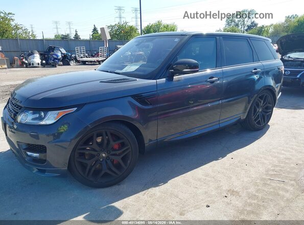 SALWV2FV8HA156988 2017 LAND ROVER RANGE ROVER SPORT Gray Front left