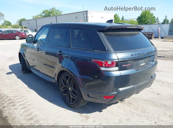 SALWV2FV8HA156988 2017 LAND ROVER RANGE ROVER SPORT Gray Rear left