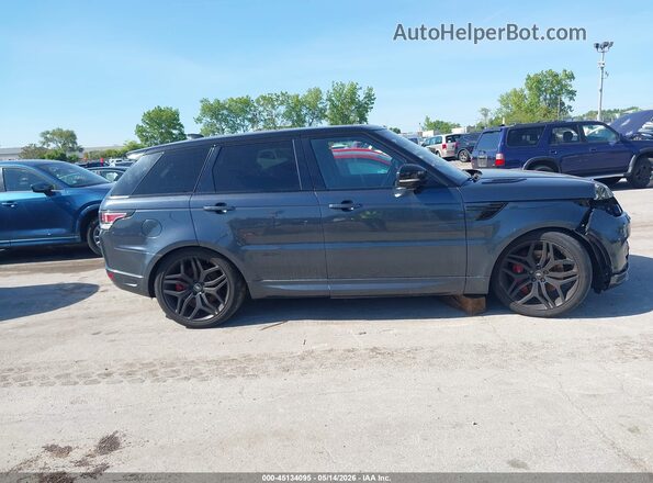 SALWV2FV8HA156988 2017 LAND ROVER RANGE ROVER SPORT Gray Rear interior view