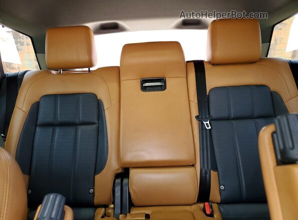 SALWV2RE8KA856027 2019 LAND ROVER RANGE Черный Вид задних сидений