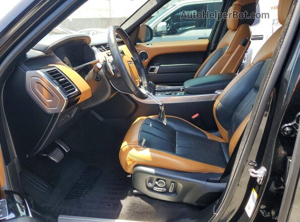 SALWV2RE8KA856027 2019 LAND ROVER RANGE Черный Вид салона спереди