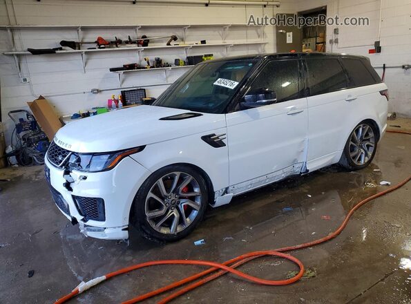 SALWV2REXKA855168 2019 LAND ROVER RANGE White Vista tres cuartos delantera izquierda