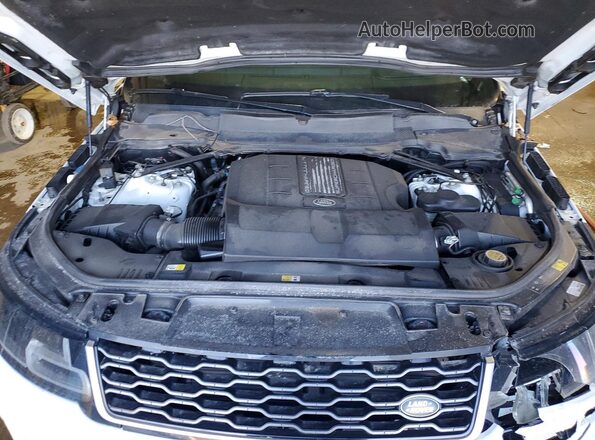 SALWV2REXKA855168 2019 LAND ROVER RANGE White Vista del compartimento del motor