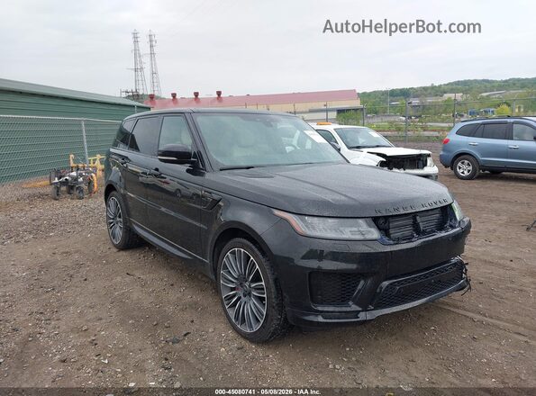 SALWV2SE4LA725706 2020 LAND ROVER RANGE ROVER SPORT Черный Передняя правая четверть