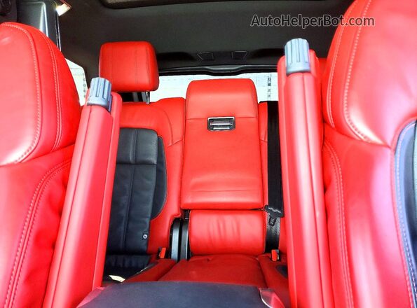 SALWV2SE6NA219328 2022 LAND ROVER RANGE White Вид задніх сидінь