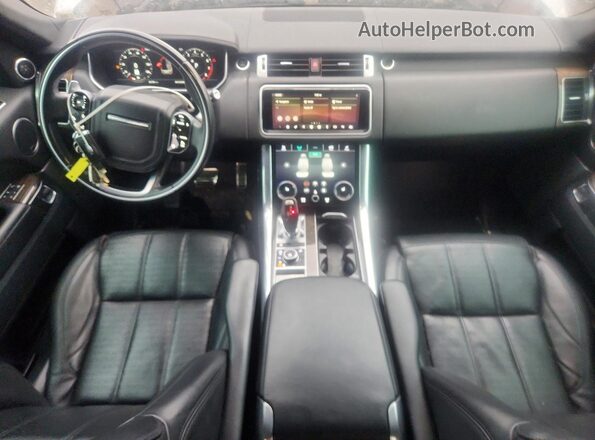 SALWV2SV6JA196563 2018 LAND ROVER RANGE Белый Вид панели приборов