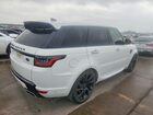 2018 Land Rover Range Rover Sport Hse Dynamic Белый vin: SALWV2SV6JA196563