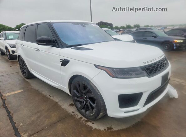 SALWV2SV6JA196563 2018 LAND ROVER RANGE Белый Передняя правая четверть