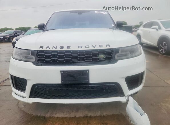 SALWV2SV6JA196563 2018 LAND ROVER RANGE Белый Вид спереди