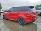2018 Land Rover Range Rover Sport Hse Dynamic Красный vin: SALWV2SV6JA698442